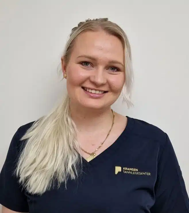 Klinikksjef Malene Andersen ved Kransen Tannlegesenter